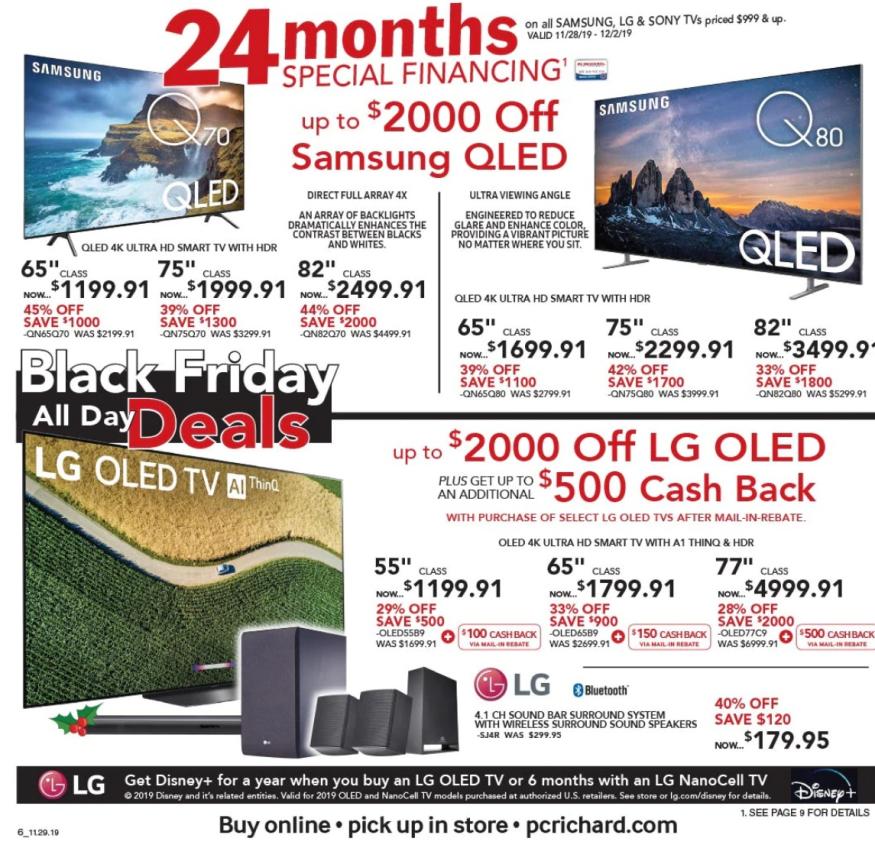 PC Richard Black Friday 2019 Ad Scans BuyVia