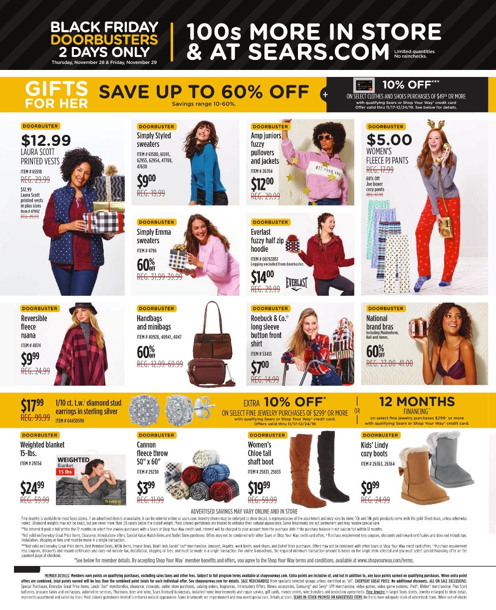 Sears Black Friday 2019 Ad Scans BuyVia