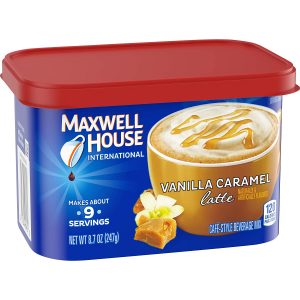 Maxwell House International Cafe Vanilla Caramel Latte Instant Coffee (8.7 oz Tin) Sale