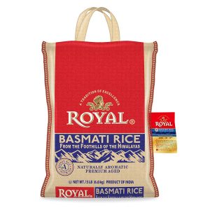 Authentic Royal Basmati Rice 15-Pound Bag Sale