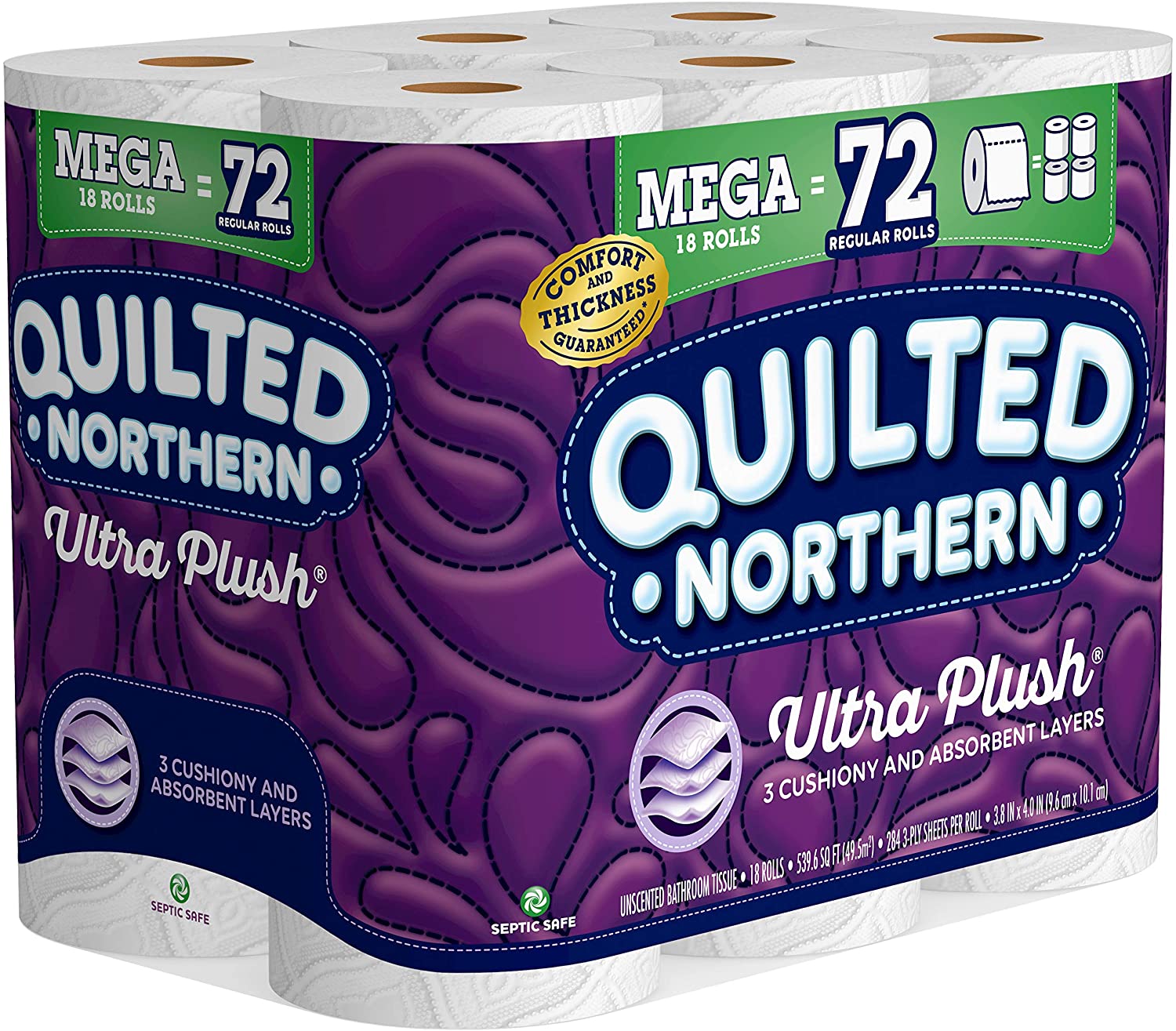 Quilted Northern Ultra 18 Count, 3 Ply Bath Tissue $13.32