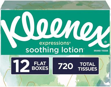 Kleenex Expressions Facial Tissues 12 Boxes Sale 12 49