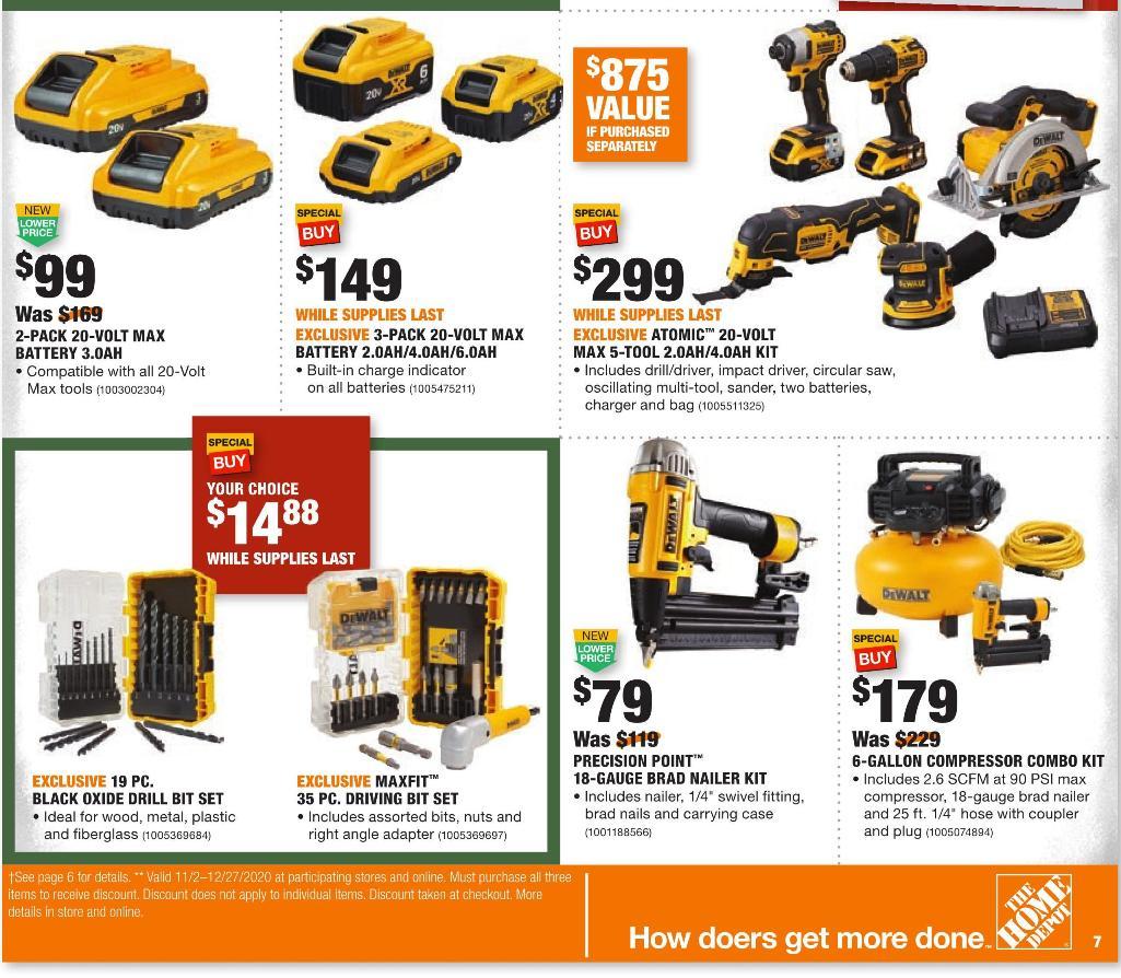 Home Depot Black Friday 2020