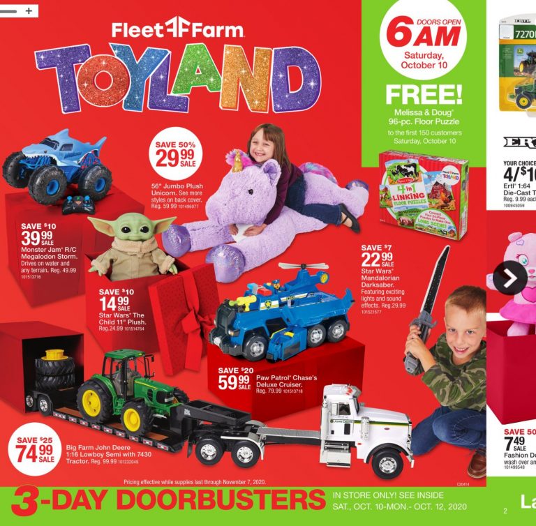Fleet Farm Toyland Holiday Ad BuyVia