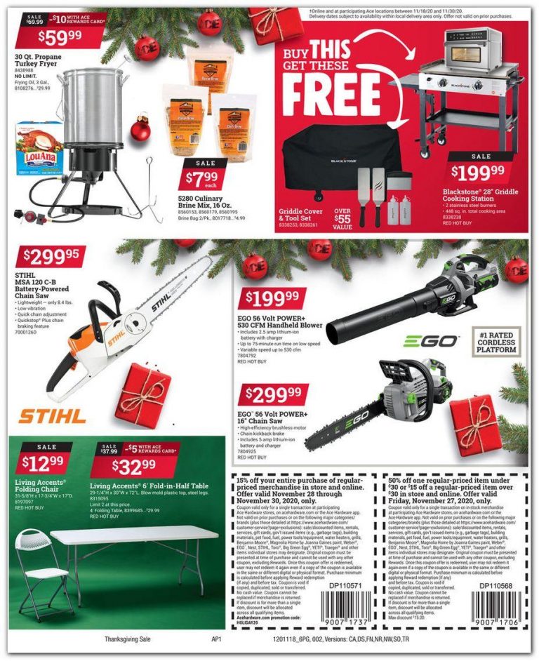 Live Ace Hardware Black Friday 2020 Ad Scans BuyVia