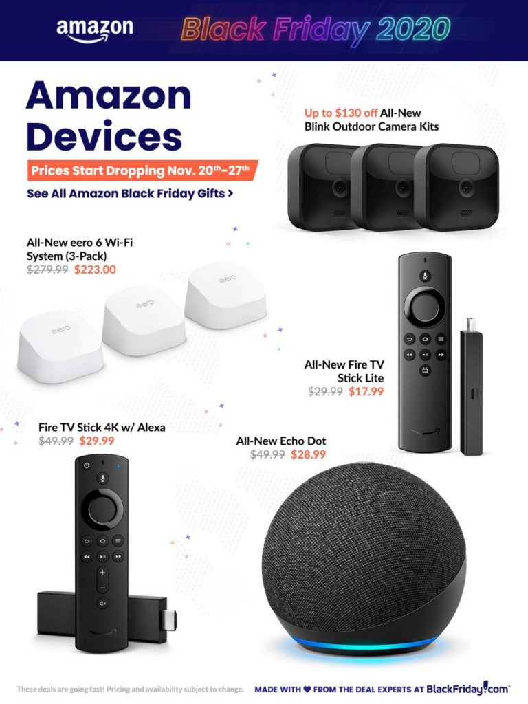 Amazon Black Friday 2020 Ad Scans BuyVia
