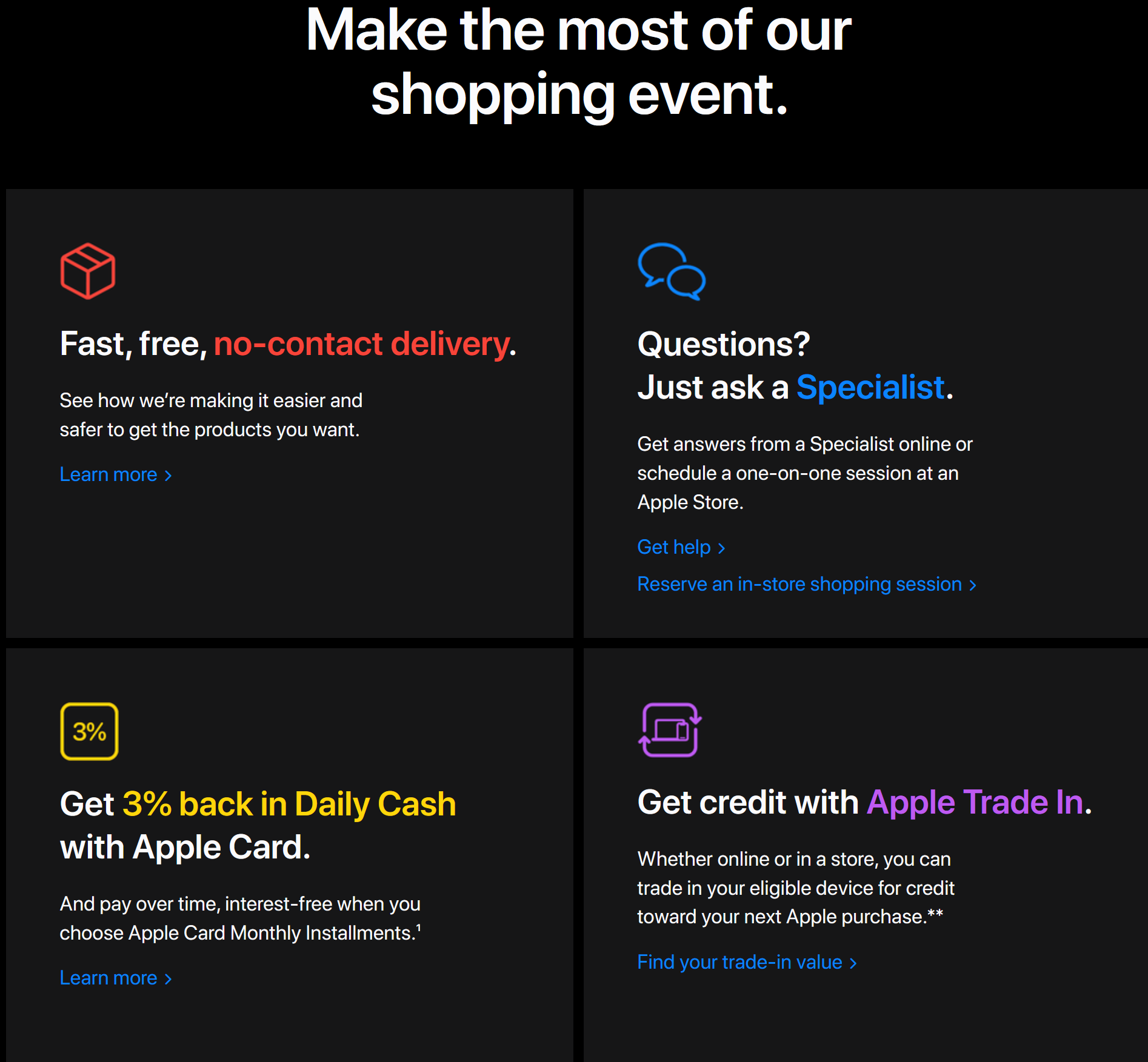 Apple Black Friday CyberMonday 2020 Ad BuyVia