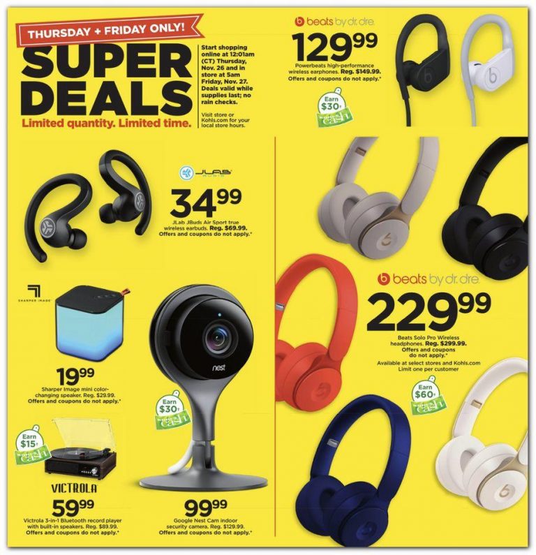 Kohls Black Friday 2020 Ad Scans BuyVia