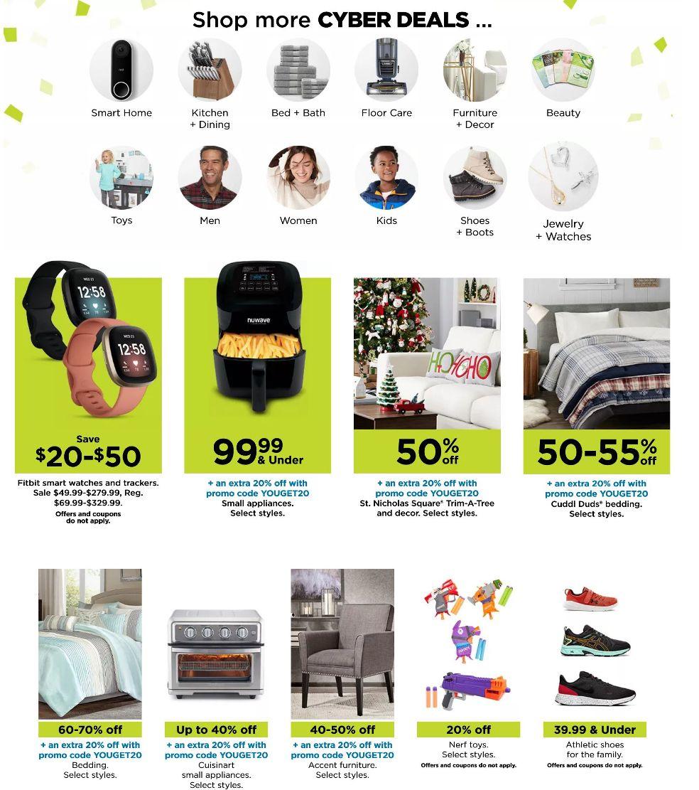Cyber Monday 2020 Kohls Ad Scan BuyVia