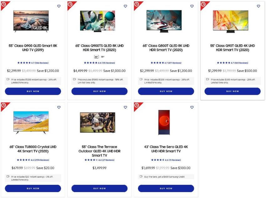 Live Samsung Black Friday 2020 Ad 4K, Phones, Laptop, T