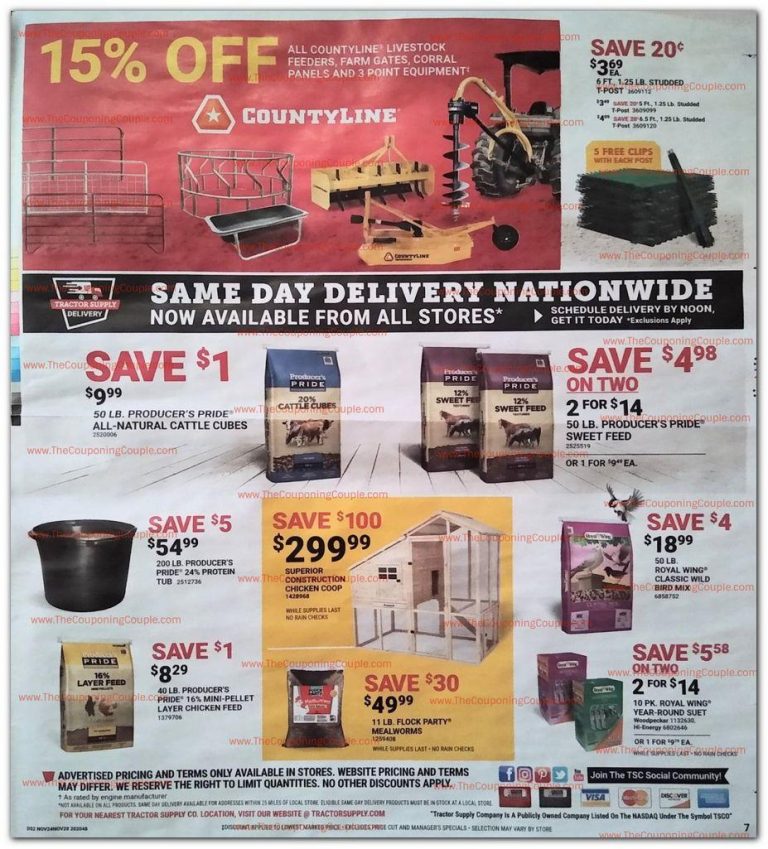 Tractor Supply Black Friday 2020 Ad Scans BuyVia