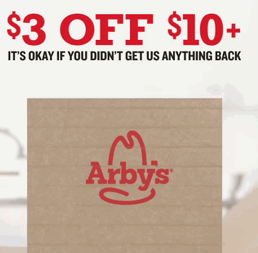 Arby's 2 for 6 coupon
