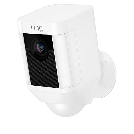 Ring Security Spotlight Camera With Solar Panel And Ring Assist