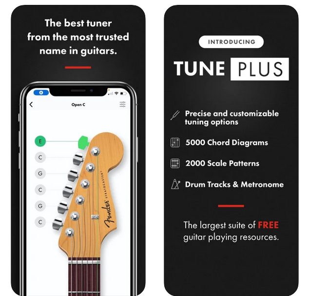 Fender Tune Guitar App w/ Free Access to Tune Plus BuyVia