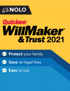 Nolo’s Quicken WillMaker & Trust 2021 (Digital Download) for Free