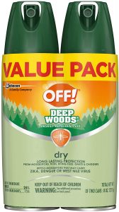 OFF! Deep Woods Insect & Mosquito Repellent, 2ct 4oz., Sale