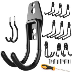 Heavy Duty Garage Organizer Utility Hooks, 12pc, Sale