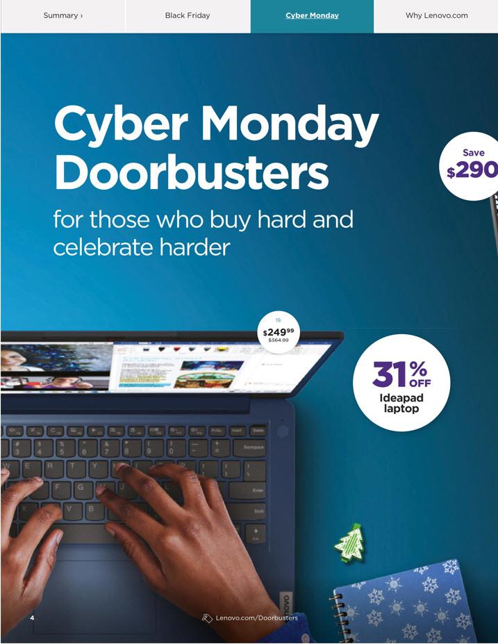 Lenovo Black Friday 2021 Ad