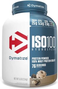 Dymatize Elite 100% Whey Protein Powder Cookies & Cream 2 Pound Sale