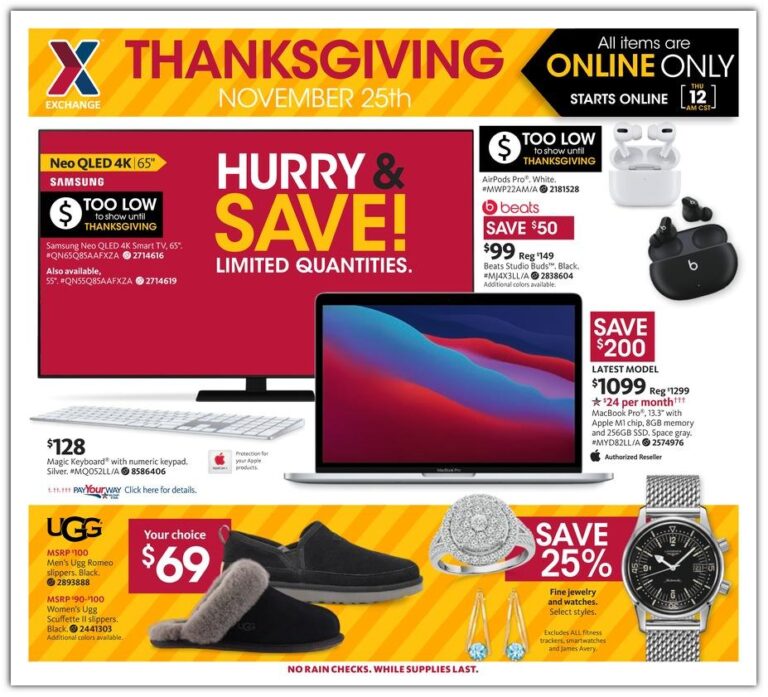 AAFES Black Friday 2021 Ad Scans BuyVia