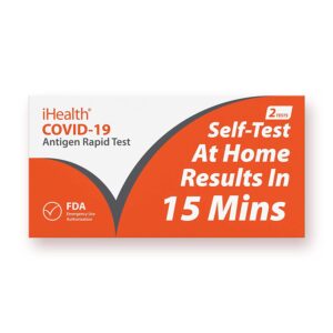 iHealth COVID-19 Antigen Rapid Test, 2 Tests