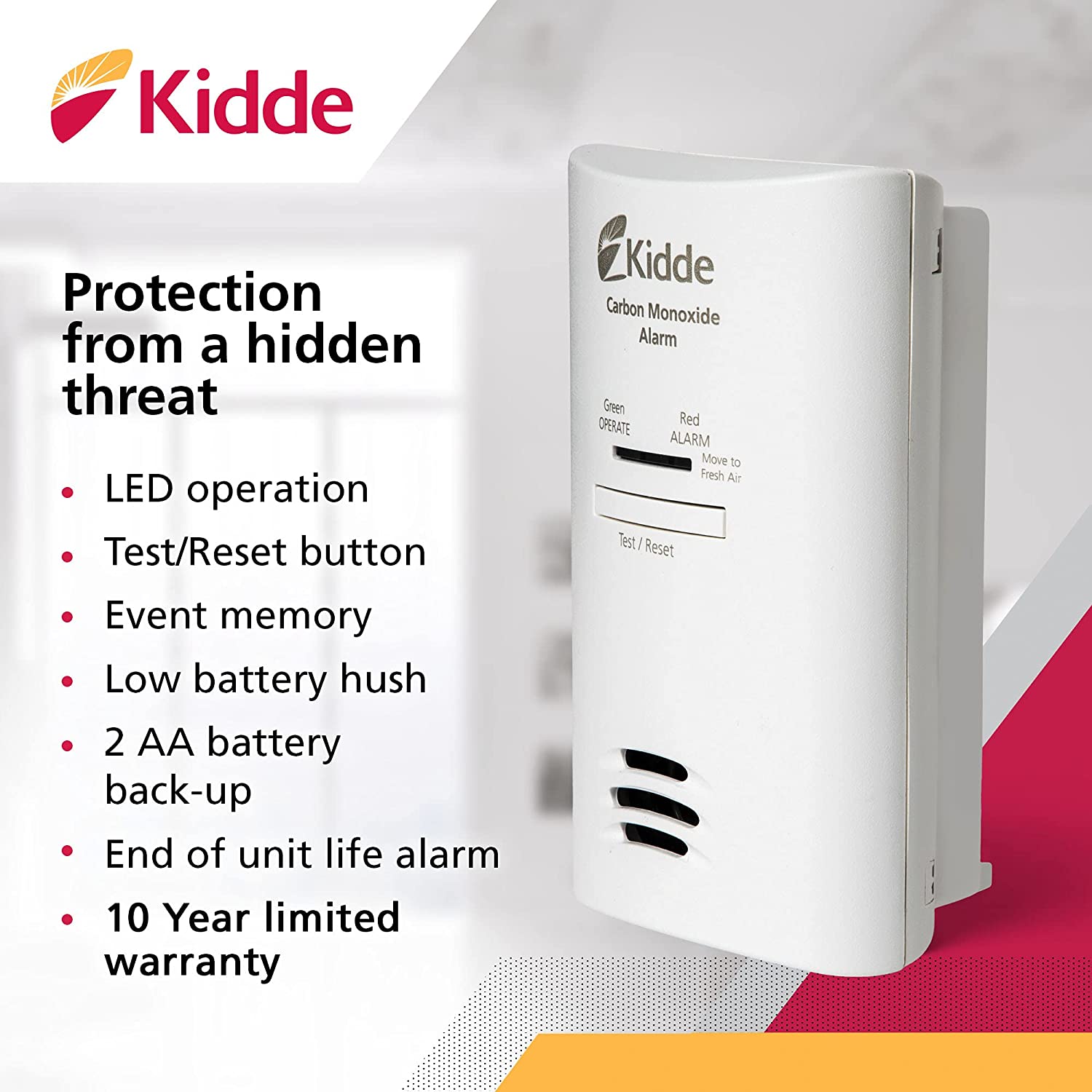 Kidde Carbon Monoxide Detector Sale 17.97 BuyVia