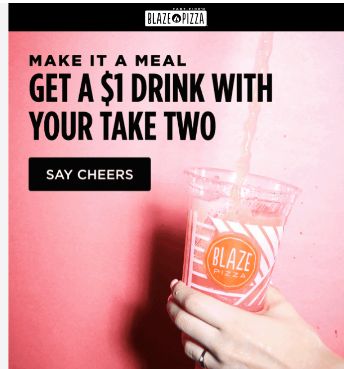 Blaze Pizza Coupon Code All June long, buy a Take Two (half an 11inc