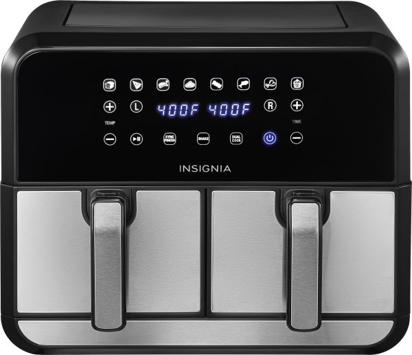 Insignia™ 8 Qt. Digital DualBasket Air Fryer Sale 79.99