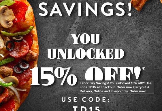 Round Table Pizza Coupon Code 15 Off Your Order With Round Table 