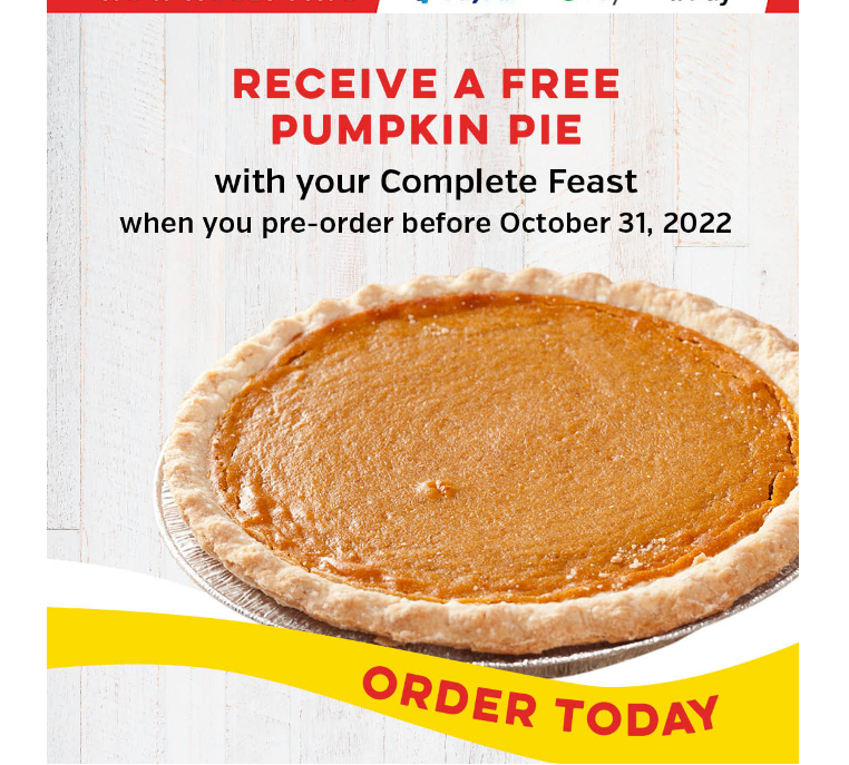 Dickeys Barbecue Pit Coupon Code: Receive A Free Pumpkin Pie with your ...