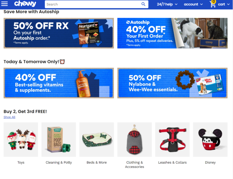 Live Chewy Black Friday 2022 Ad Scans BuyVia