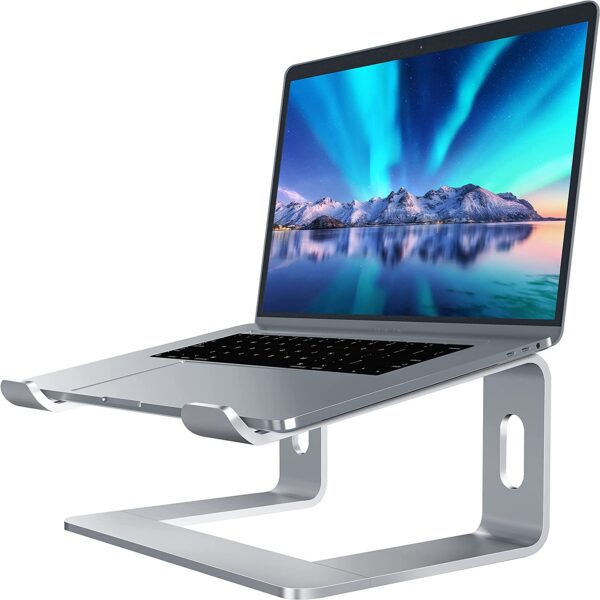 Soundance Ergonomic Adjustable Aluminum Laptop Riser Stand 19.99