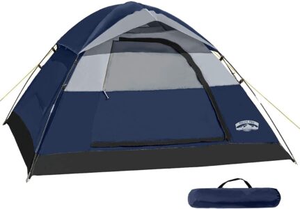 Pacific Pass 2 Person Family Dome Tent with Removable Rain Fly Sale