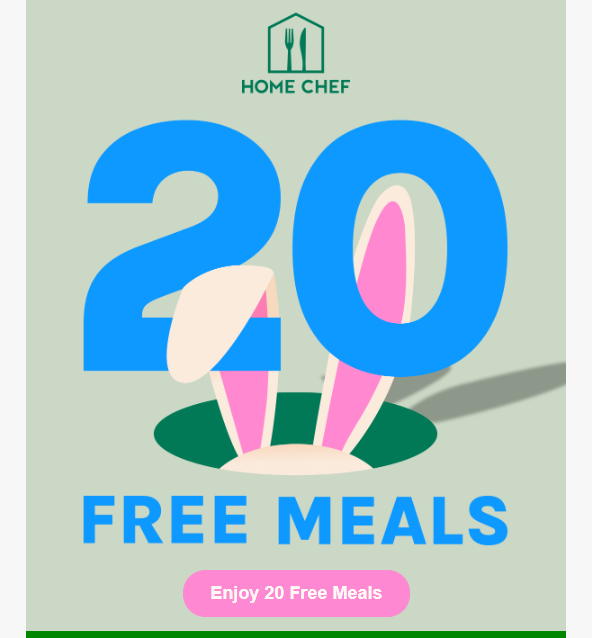 Home Chef Coupon Code Enjoy 20 Free Meals when you sign up for Home