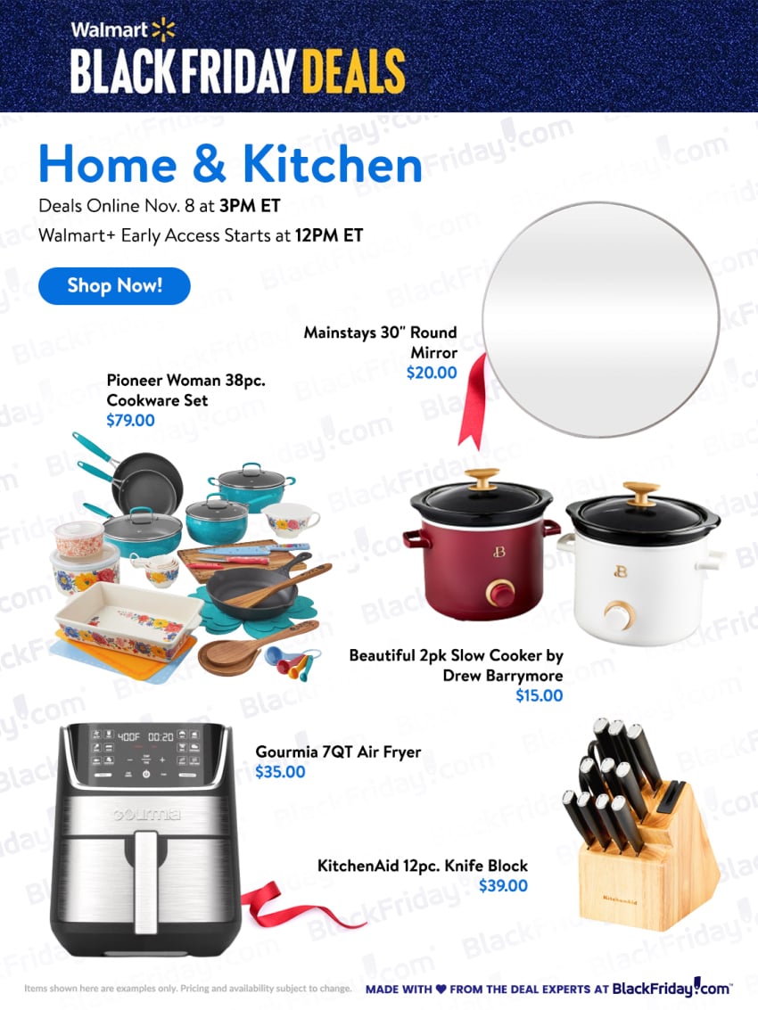 Walmart Event 1 Nov 8 Black Friday Ad 2023