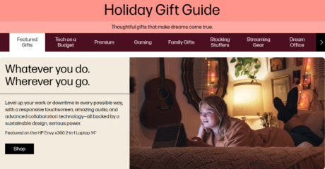 picture of HP Holiday Gift Guide