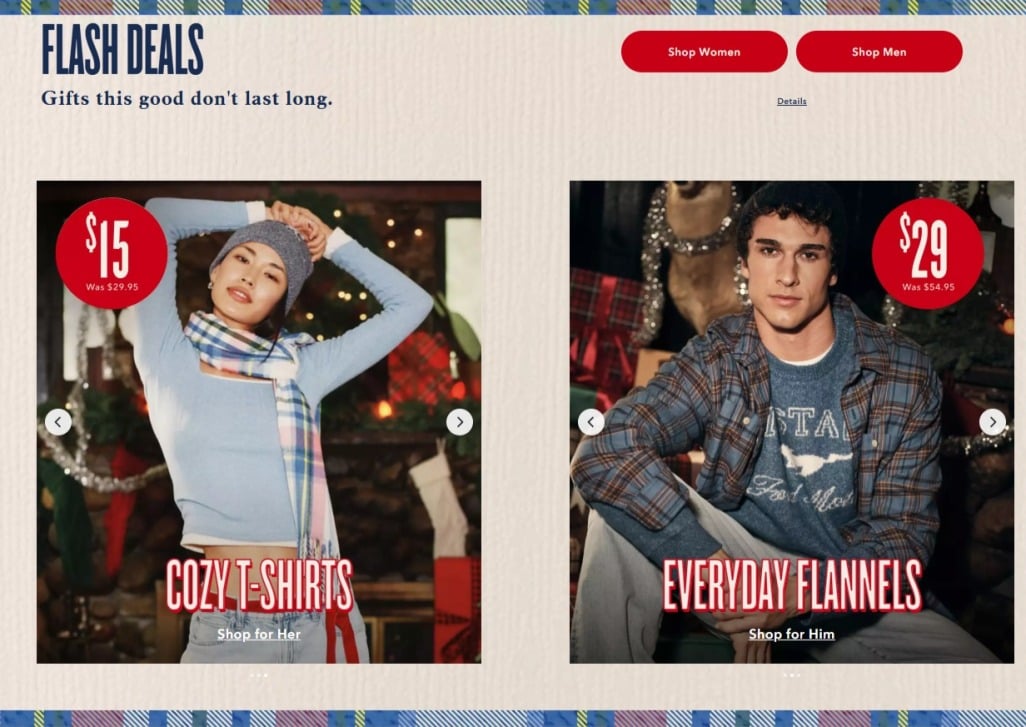 Americal Eagle Black Friday 2025 Ad