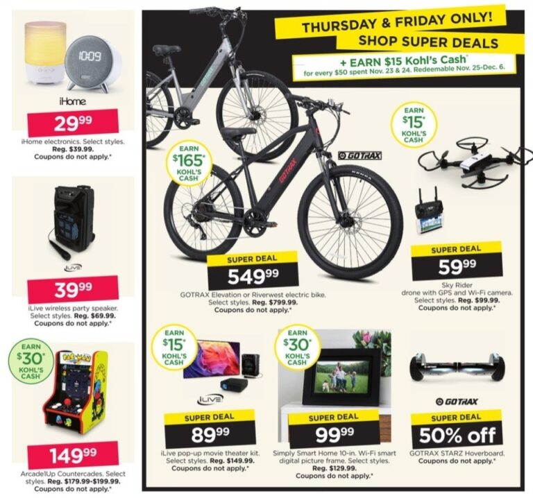 Kohls Black Friday 2023 Ad Scans - BuyVia