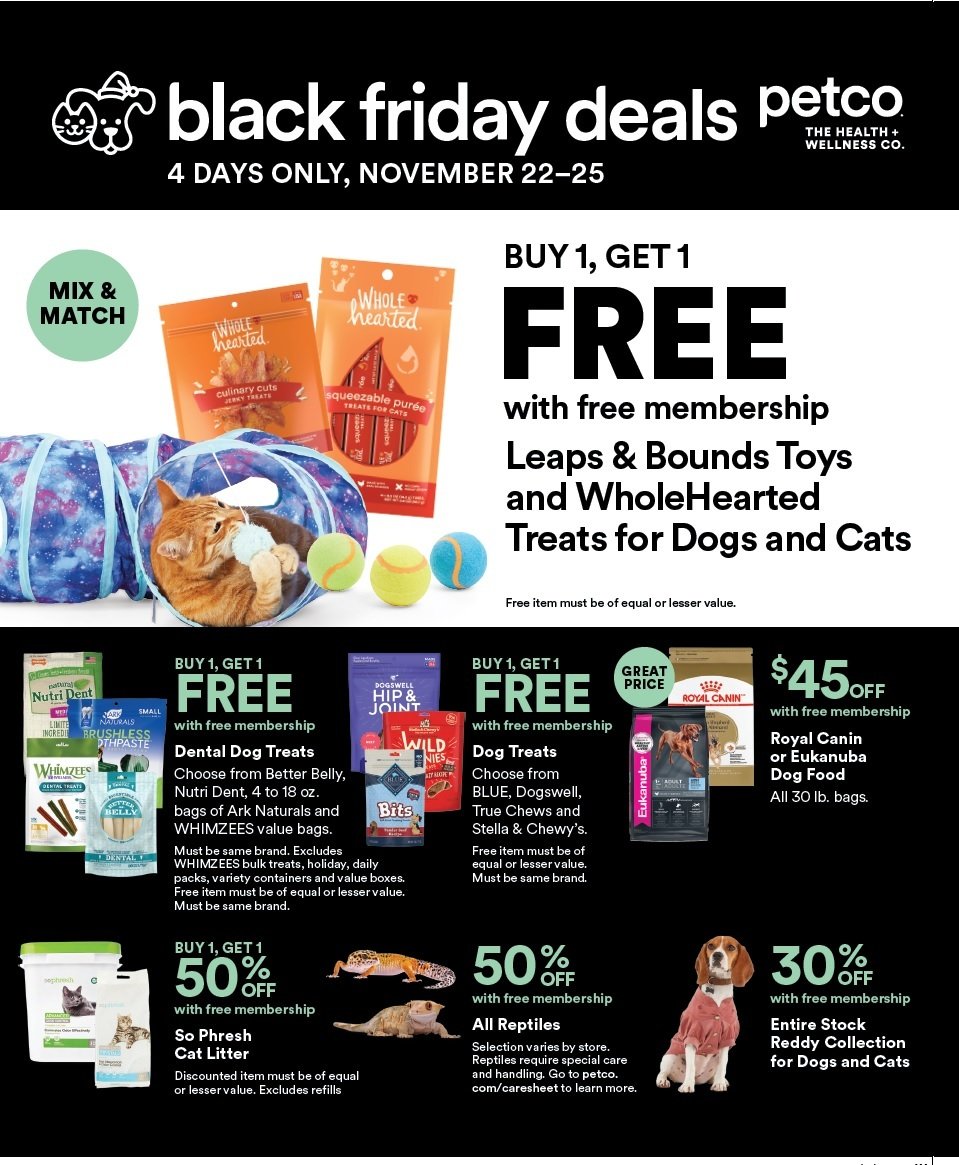 Petco Black Friday Ad 2023