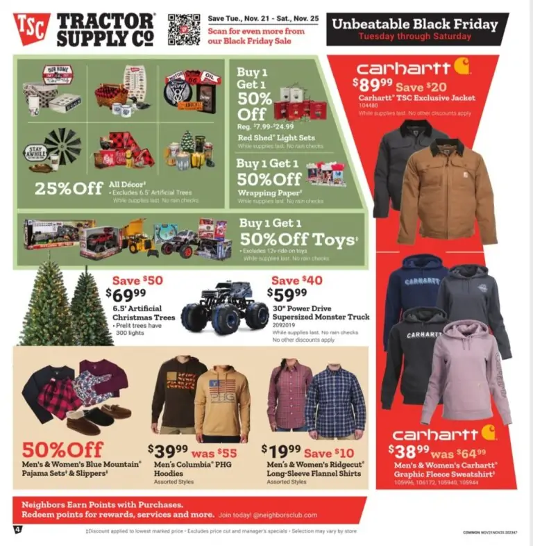 Tractor Supply Black Friday 2023 Ad Scans BuyVia