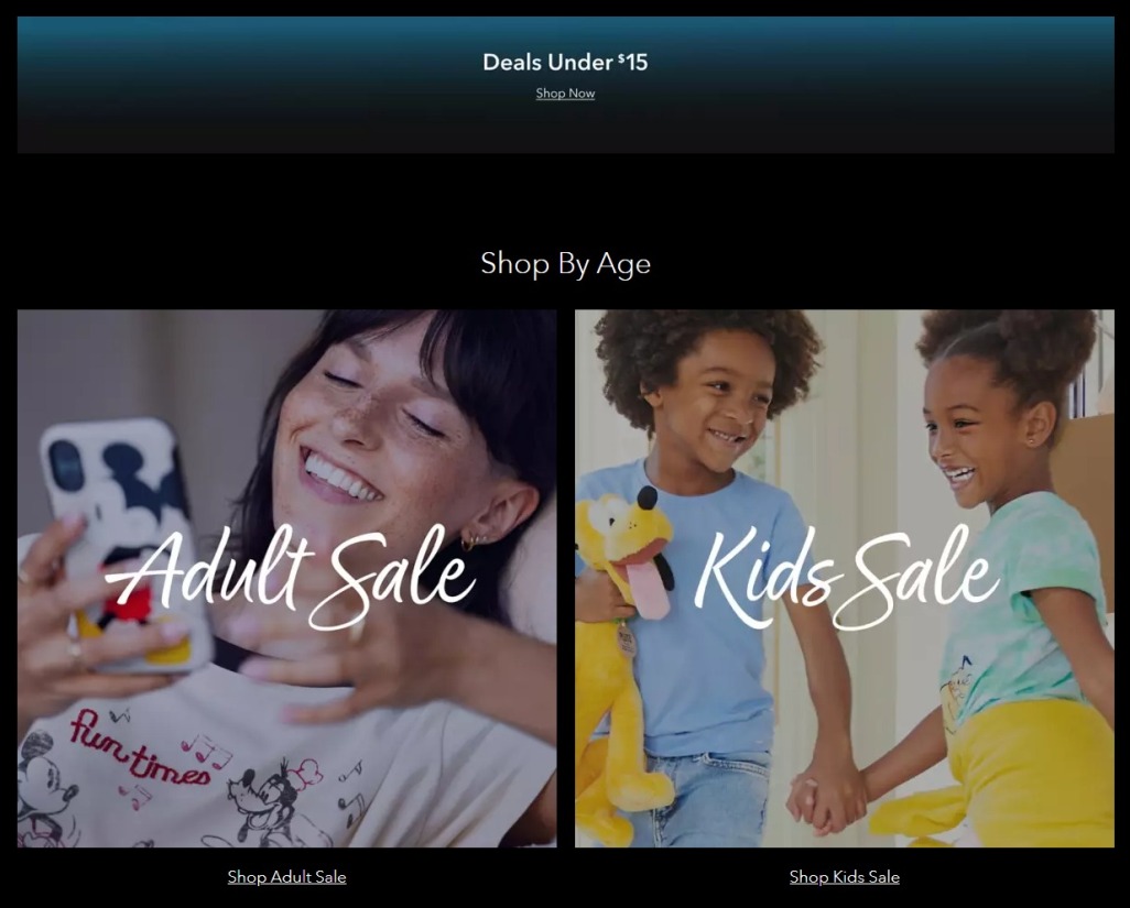 shop disney Black Friday Ad 2023