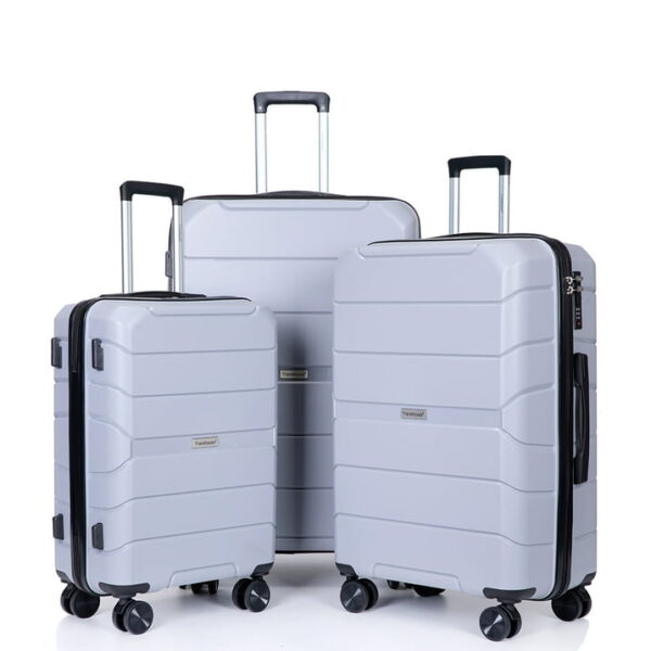 Travelhouse Hardside Luggage 3 Piece Set Sale $74.99 Free Shipping from Walmart #deals #walmartdeals