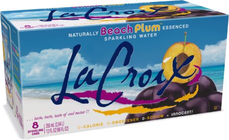 picture of LaCroix Sparkling Water, Beach Plum, 8pk