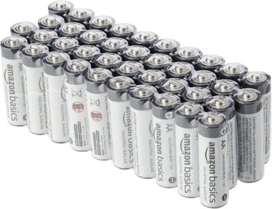 Amazon Basics AA Alkaline Batteries 40-Pack Sale