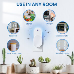 Liba Plug-in Electric Bug Zapper Wall Mounted Indoor Fly Trap Sale