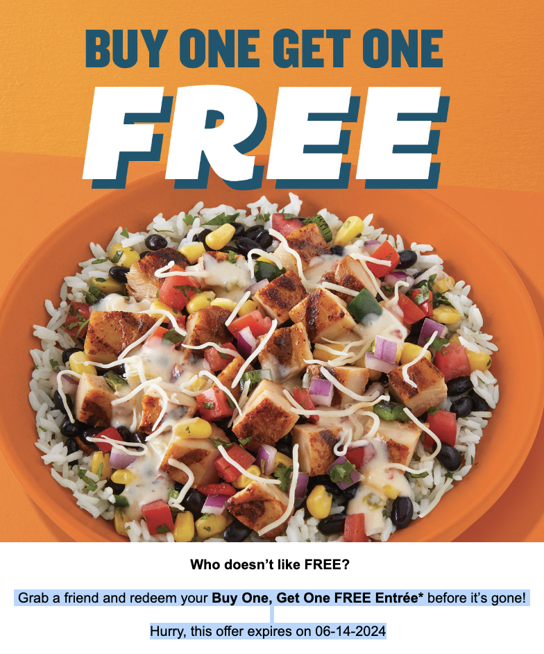 Qdoba Mexican Grill Coupon Code Rewards members Grab a friend and