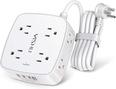 6 Ft Surge Protector Power Strip With 8 Outlets Sale