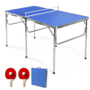 Costway 60'' Portable Foldable Table Tennis Sale