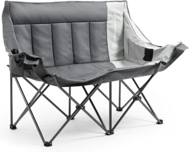 Dowinx Double Camping Chair Portable Folding Outdoor Loveseat Sale
