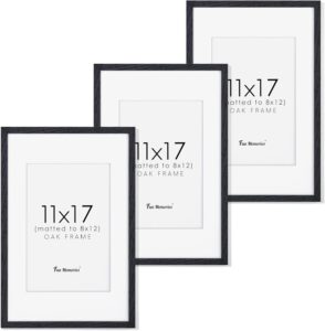 11x17 Oak Wood Picture Frames 3pk Sale